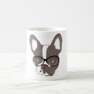 Stilvolle französische Bulldogge Kaffeetasse