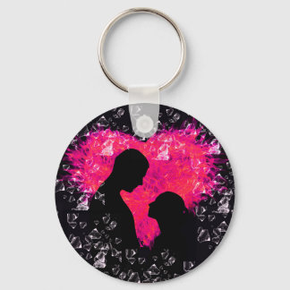 Stilvolle Frauentag mit romantischem Liebe-Design Schlüsselanhänger