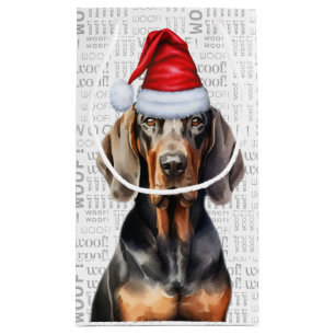Stilvolle Funny Tan und Black Coonho Weihnachten Kleine Geschenktüte