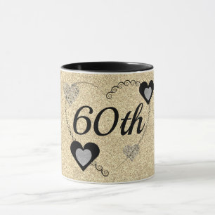 Stilvolle Geburtstagsfeier Tasse 60.