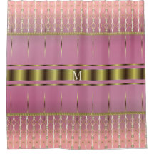 Stilvolle geometrische Boho Pink und Gold