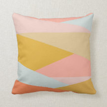 Stilvolle, geometrische Farbblöcke in Pastellfarbe