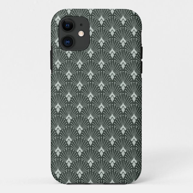 Stilvolle geometrische Muster, Art Deko. Case-Mate iPhone Hülle (Rückseite)