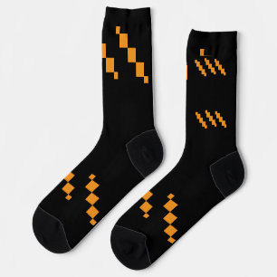 Stilvolle geometrische Socken