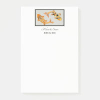 Stilvolle Gold Koi Fish Wedding Event