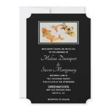 Stilvolle Goldkoi-Hochzeit