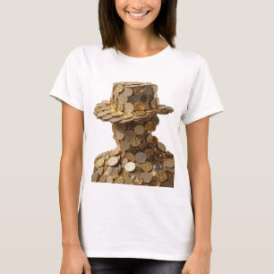Stilvolle graue ABSTRACT ART Moderne Gestaltung T-Shirt