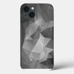 Stilvolle graue Abstrakte Pyramide Kunst, Dichtung Case-Mate iPhone Hülle