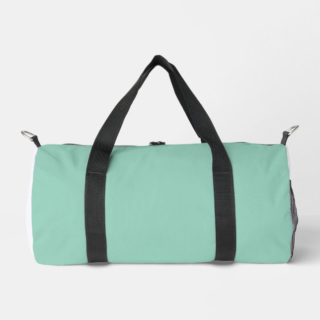 Stilvolle grüne Reisetasche Duffle Bag (Vorderseite)