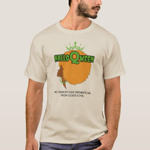 Stilvolle HALLOQWEEN Afro Queen Halloween T-Shirt