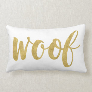 Stilvolle Handschrift aus Hundeschleib dekorativ Lendenkissen