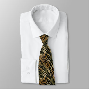 Stilvolle Herrenaccessoires Safari-Druck Krawatte
