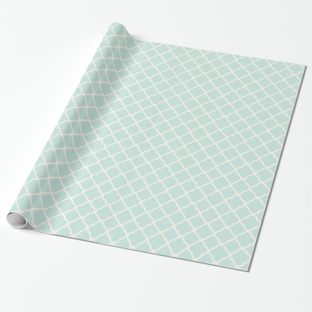 Stilvolle Hochzeit des Elfenbeinpatrons Geschenkpapier (Ungerollt)