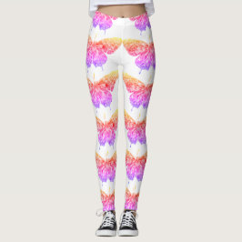 Stilvolle hübsche Schmetterling-Leggings Leggings