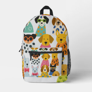 Stilvolle Hunde Funny Pet Lover Geschenk Bedruckter Rucksack