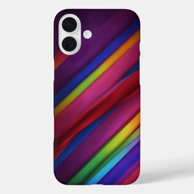 Stilvolle iPhone Back Cover mit lebhafter Farbe (Rückseite)