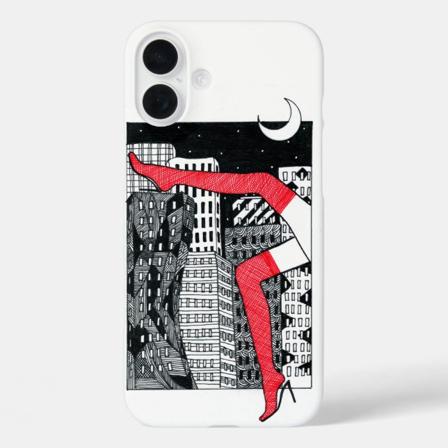 Stilvolle iPhone-Gehäuse mit Bild iPhone 16 Plus Hülle (Rückseite)