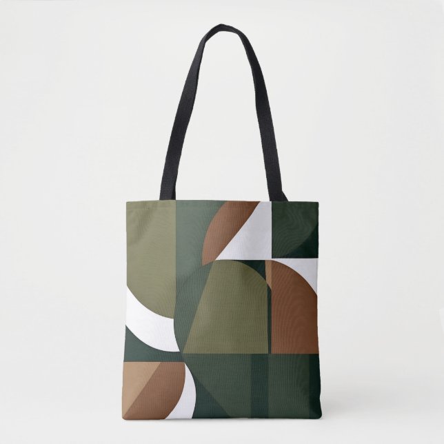 Stilvolle irdische chic geometrisch tasche (Vorderseite)