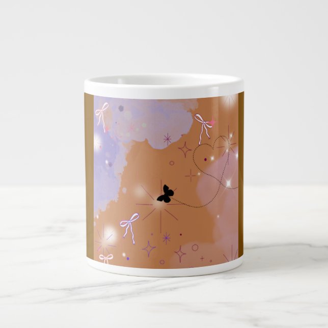 Stilvolle Kaffeetasse Jumbo-Tasse (Vorderseite)
