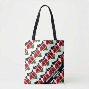 Stilvolle KENYA FLAG Gottes Herz Isaiah 40 Tasche