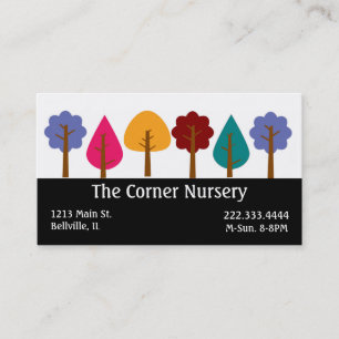 Stilvolle Kinderzimmer Business Card Visitenkarte