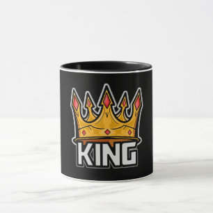Stilvolle King Crown-Tasse Tasse