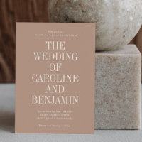 Stilvolle klassische Typografie Elegante Cocoa Hoc