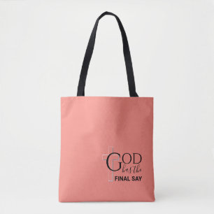 Stilvolle KorallenGOTT HAT DIE LETZTE SAGE Christl Tasche