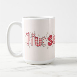 Stilvolle Krankenschwester Kaffeetasse