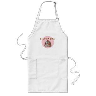 Stilvolle kundenspezifische Bäckerei-Schürze Lange Schürze