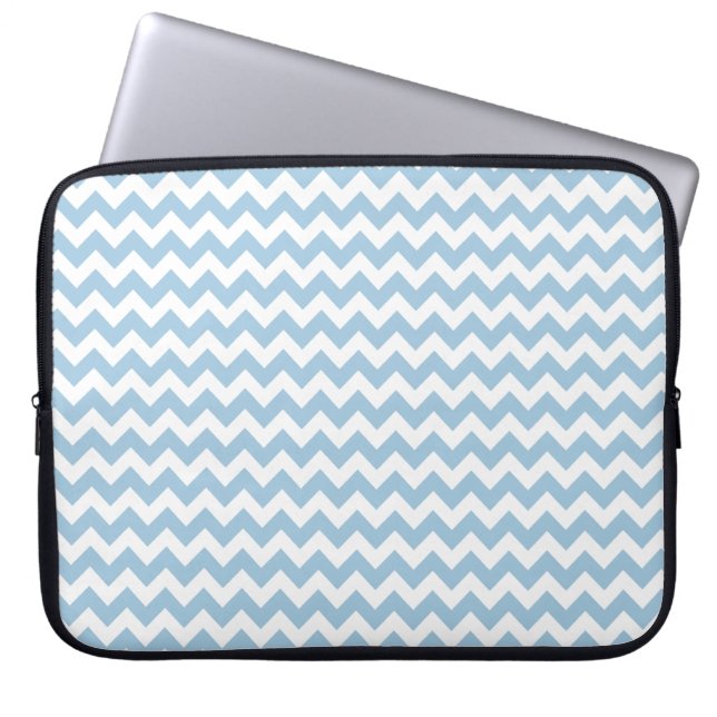 Stilvolle Laptop-Schnürsenkel, blaue und weiße Che Laptopschutzhülle (Vorderseite)
