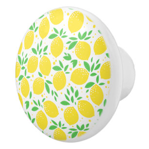 Stilvolle Lemon Yellow Obstgarten Keramik Knob Keramikknauf