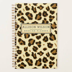 Stilvolle Leopard Print Planer