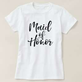 Stilvolle Lettering Brush Typografie | TRAUZEUGIN T-Shirt