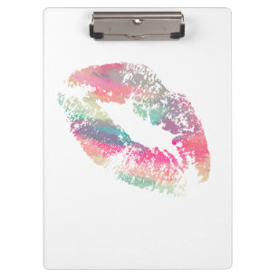 Stilvolle Lips #14 Klemmbrett
