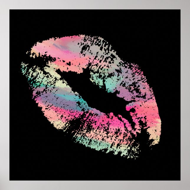 Stilvolle Lips #4 Poster (Vorne)