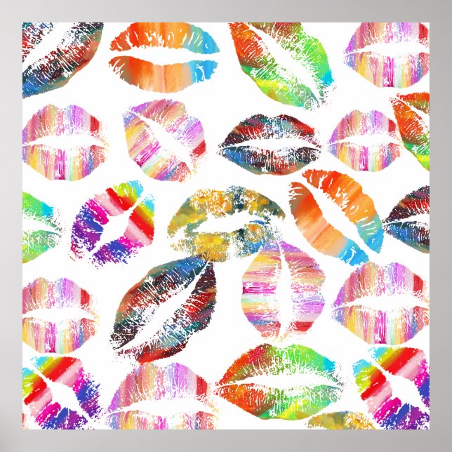 Stilvolle Lips #6 Poster (Vorne)