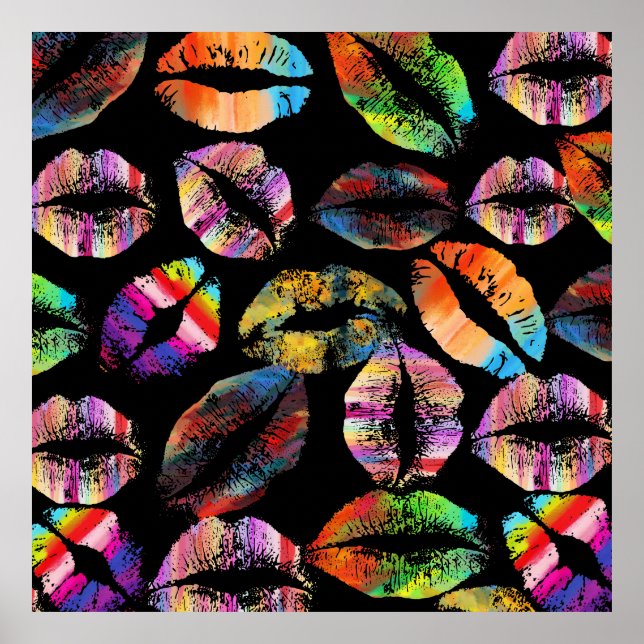 Stilvolle Lips #7 Poster (Vorne)