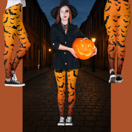 Stilvolle, lustige und versatile Spooky Bats Hallo Leggings