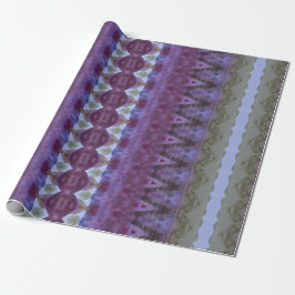 Stilvolle Mauve und Lila Designer Geschenkwrap Geschenkpapier