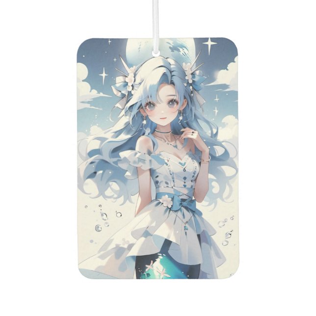 Stilvolle Mermaid Car Odor Eliminators Autolufterfrischer (Vorderseite)