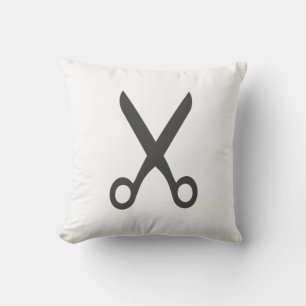 Stilvolle Minimalismus White Black Schissors Cushi Kissen