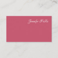 Stilvolle Minimalistisch Red Modern Simple Templat