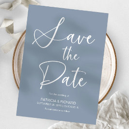 Stilvolle Minimalistische Hochzeit ohne Foto speic Einladung
