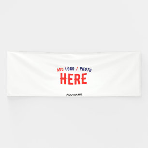 STILVOLLE MODERNE ANPASSBARE WEIßE VERIFIZIERTE MA BANNER