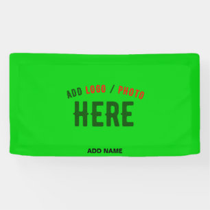 STILVOLLE MODERNE INDIVIDUELLE HELLGRÜNE VERIFIZIE BANNER