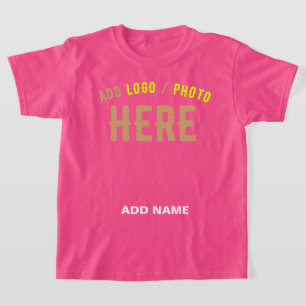 STILVOLLE MODERNE INDIVIDUELLE WOW ROSA VERIFIZIER T-Shirt