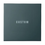 Stilvolle moderne Suchbegriffe | Blue Gray Fliese<br><div class="desc">Anpassbarer, moderner Name. Bearbeiten, wie Sie wollen!</div>
