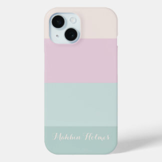 Stilvolle moderne Typografie Monogram Case-Mate iPhone Hülle