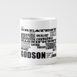 Stilvolle moderne u. Spaß-Patensöhne: Bestster Jumbo-Tasse